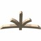 Ekena Millwork Davenport Rough Sawn Timber Gable Bracket, Douglas Fir, 60"W x 32"H x 4"D x 4"F, 13/12 Pitch GBW060X32X0404DAV00RDF - alternate 5
